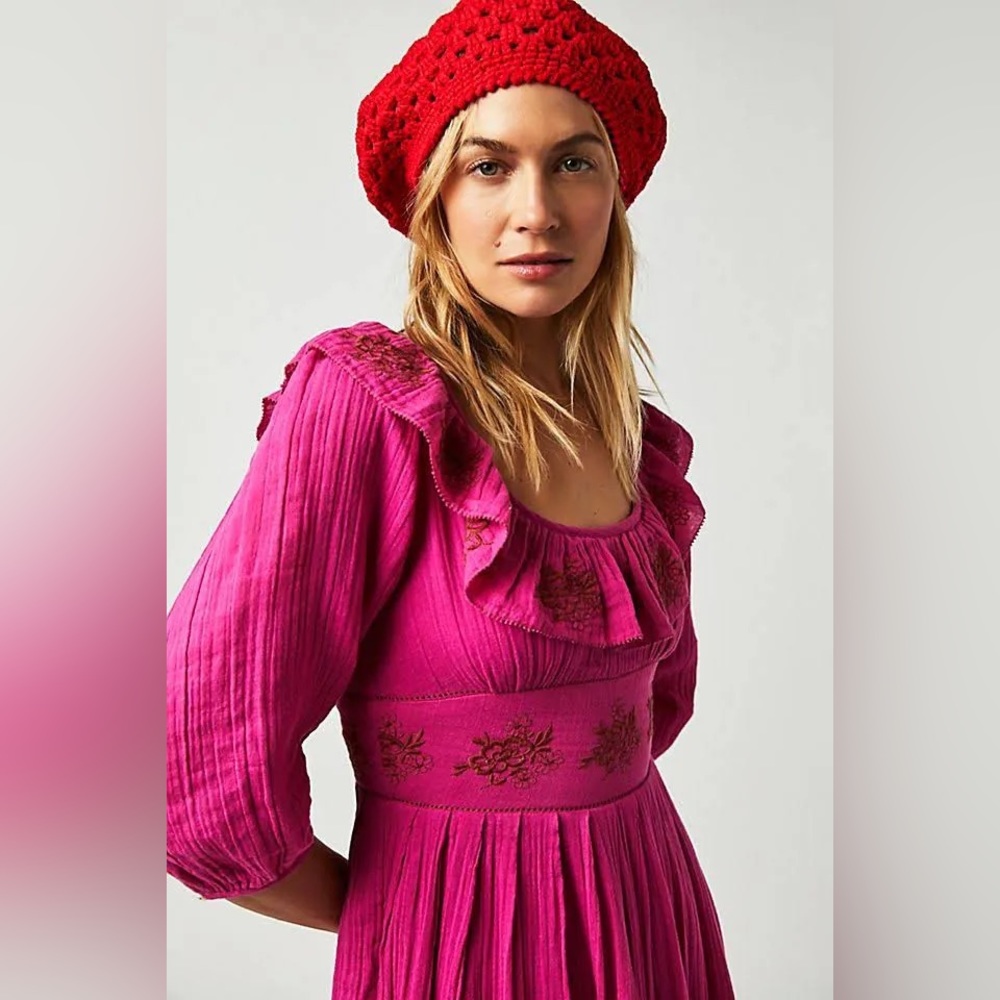 Free People Pink Maxi Dress - Picture 3 of 7